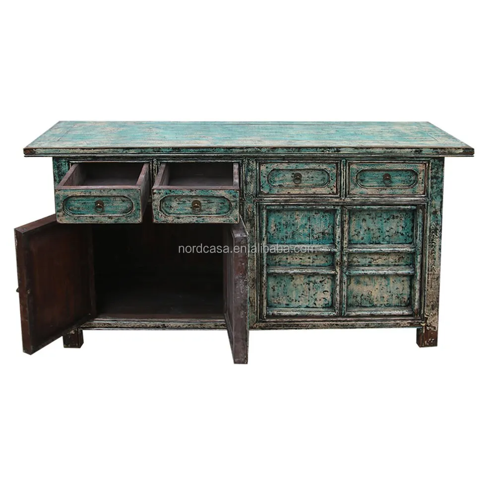 Chinese antique solid wood living room cabinet Beijing