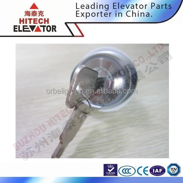 Push button key switch reset elevator BA540