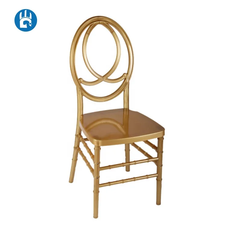 Restaurant wedding stacking transparent clear acrylic chiavari chair with white removable cushion