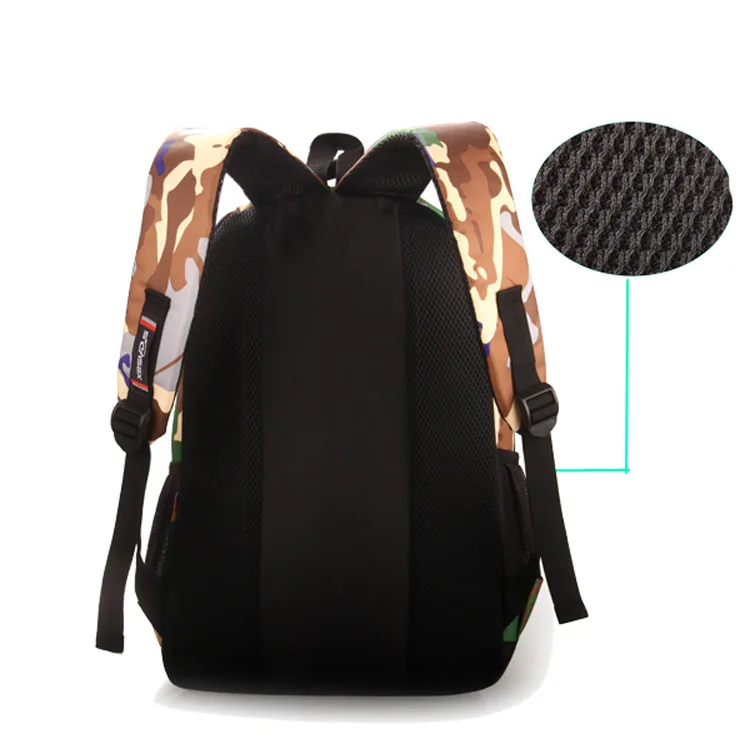 Small Size Fashion Camouflage Kid Backpack Bag School Bags Travel Backpack Bags For Cool Boy And Girl