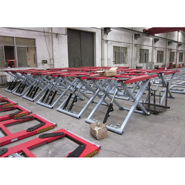 Simple and lightweight mobile car lift with lifting height 1.2m