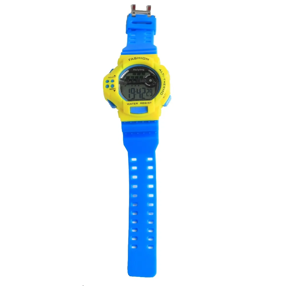 Fashion and high quality 3 ATM waterproof Japan movt. sport digital watcb for boys and mens