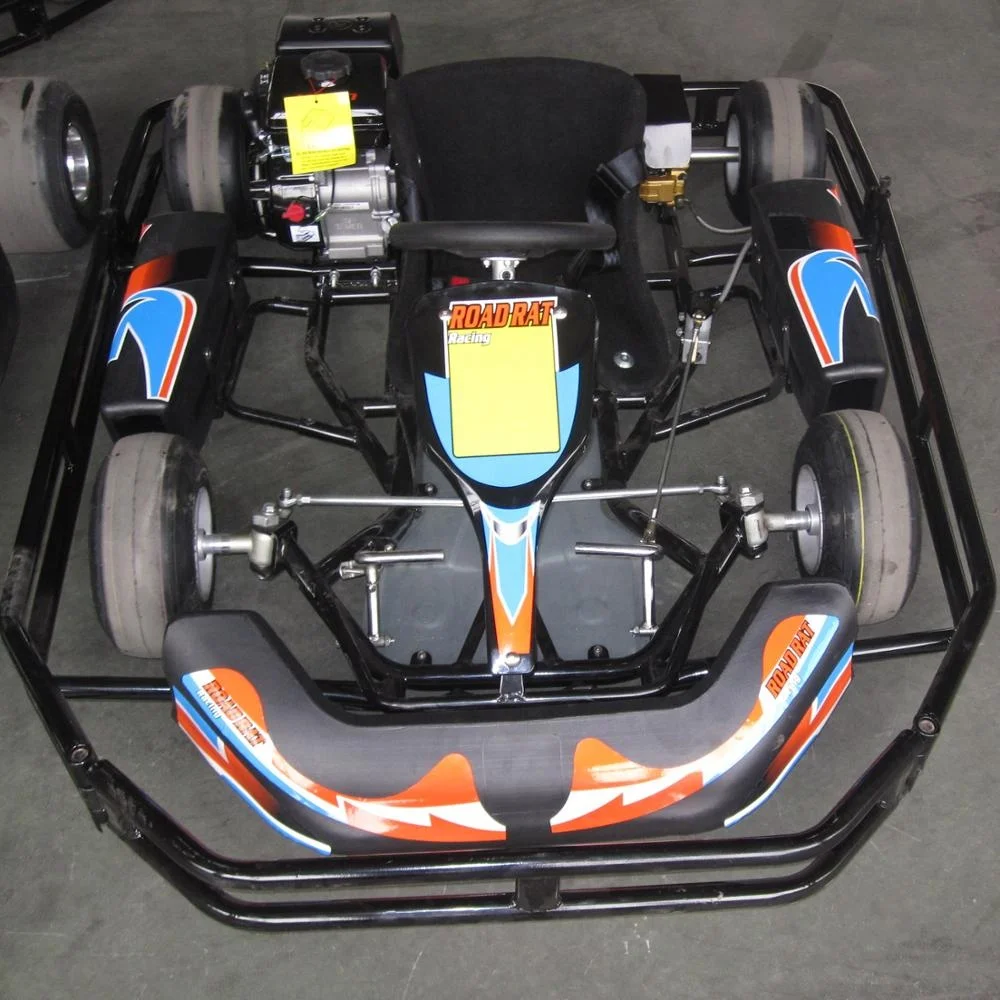 Amusement Park Small Mini Children Safe Electric Single Pedal Go Kart Gasoline 90CC for Kids Steel Tube Chain Drive KAILE,KAILE