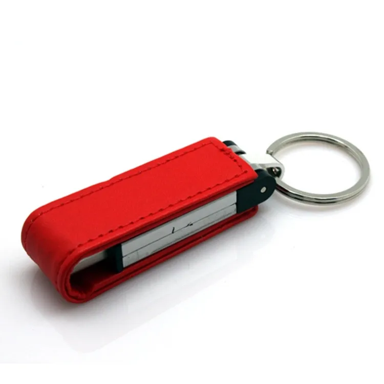 Custom Logo leather USB Flash Drive 4GB to 32GB USB 2.0 3.0 Memory Flash Stick Gifts Pendrive