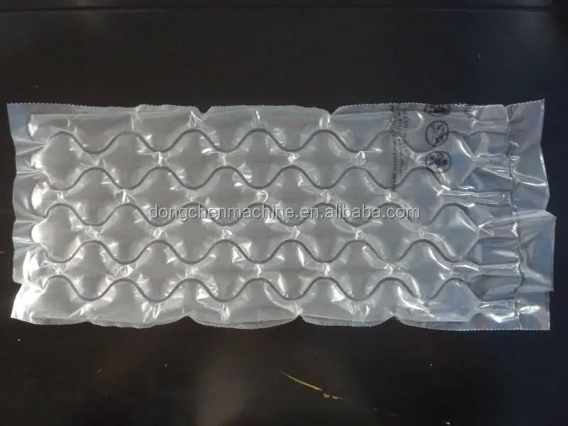 Plastic Air filled column protecting bag making machine for electronic component