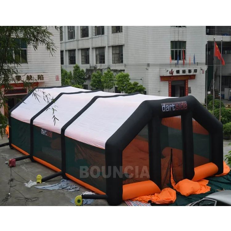 210D PVC Coated Nylon Inflatable Paintball Tent / Inflatable Paintball Arena For Outdoor Activities