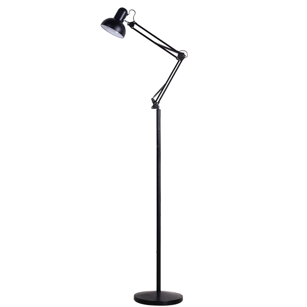 Creative two control dimming modern reading floor lamp