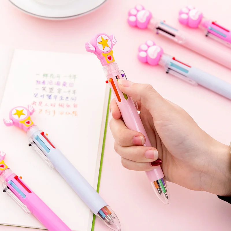 
new design Unicorn six - color ballpoint pen for office and gift 