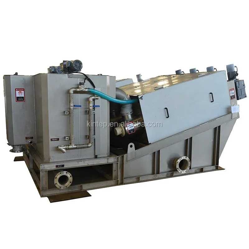 Wastewater Suspended Matters Screen Rotary Drum Filter for Paper Wool Mill