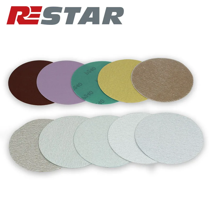 
New Design Round Sandpaper For Orbital Sander 
