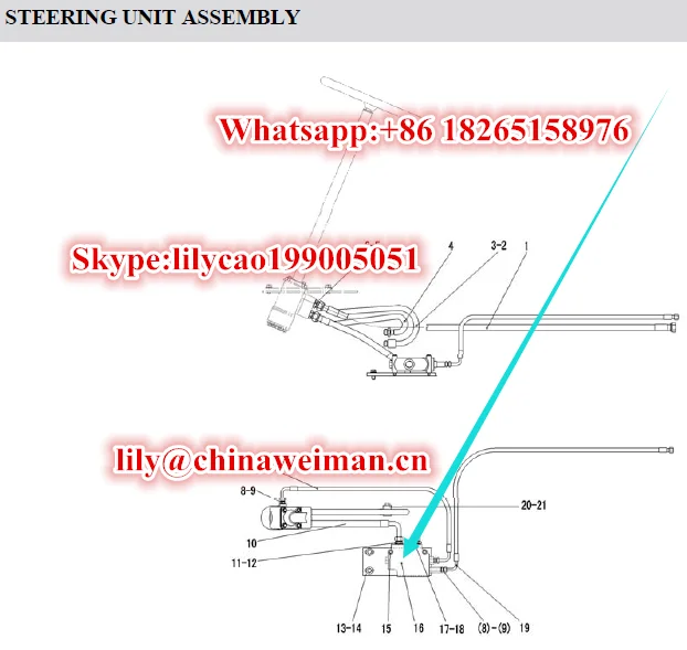 Hot sale Priority Valve VLE-150 4120000709 For lg936 wheel loader parts