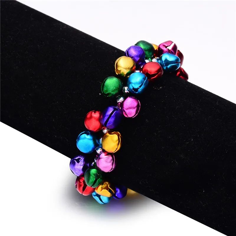 Christmas Party Jingle Bell Bracelet Christmas Bell Bracelet For Kids Jewelry Christmas Gifts