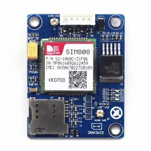 SIM808 модуль GPS GSM GPRS модуль