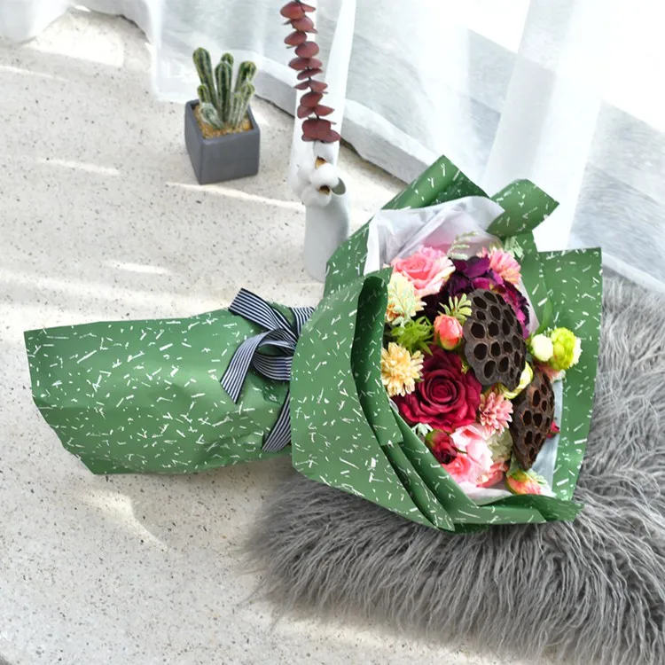 Shinewrap Flower Wrapping Paper Custom Flower Wrapping Paper