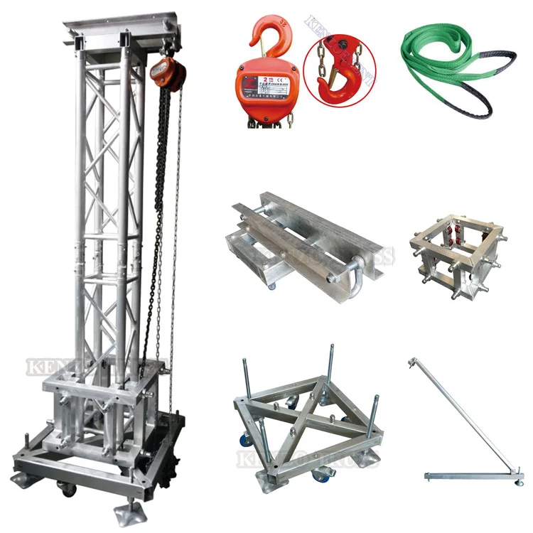 Assemble outdoor aluminum puppet performance stage for sale