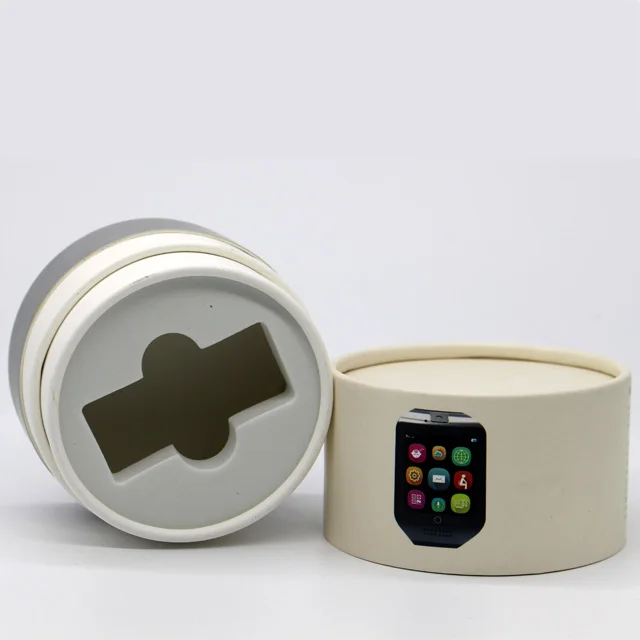 OEM/ODM Eco-friendly custom design cardboard tube High Quality Gift  box watch packing