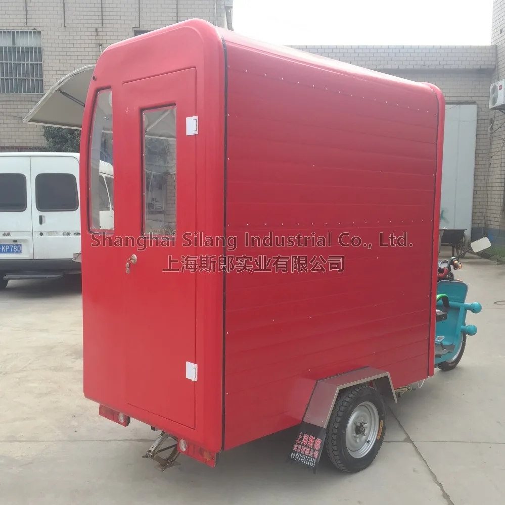 motorized food cart food tricycle cart for sale