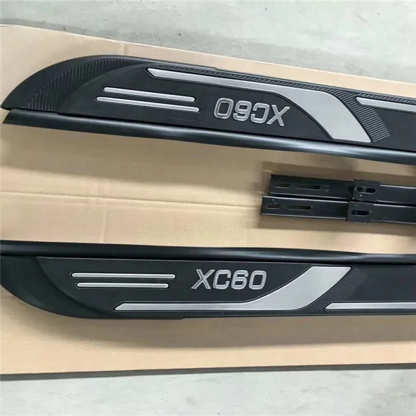 Aluminium Alloy Side Step for car  Bars Nerf Bars aluminum Running Board for Volvo XC60 2018 Accessories