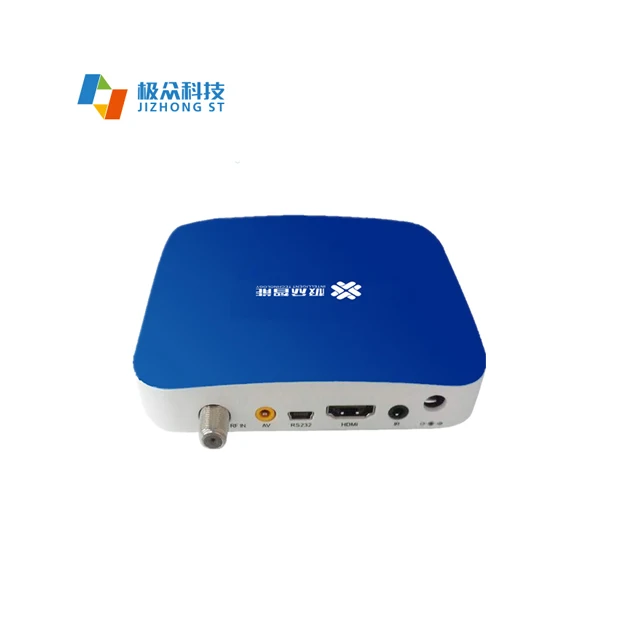 Jizhong Поддержка авто/NTSC/PAL широкоэкранный dvbc бесплатно в air HD ТВ-приставка