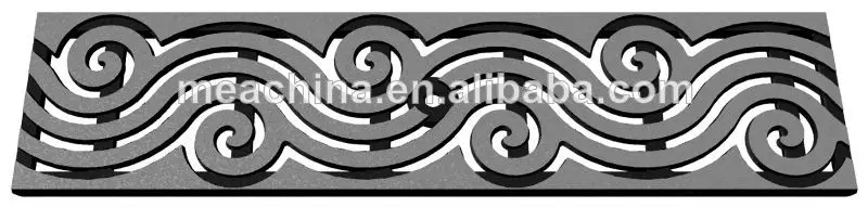 чугунной решеткой nw100 специальная конструкция решетки, en1433, чугунные дренажные решетки