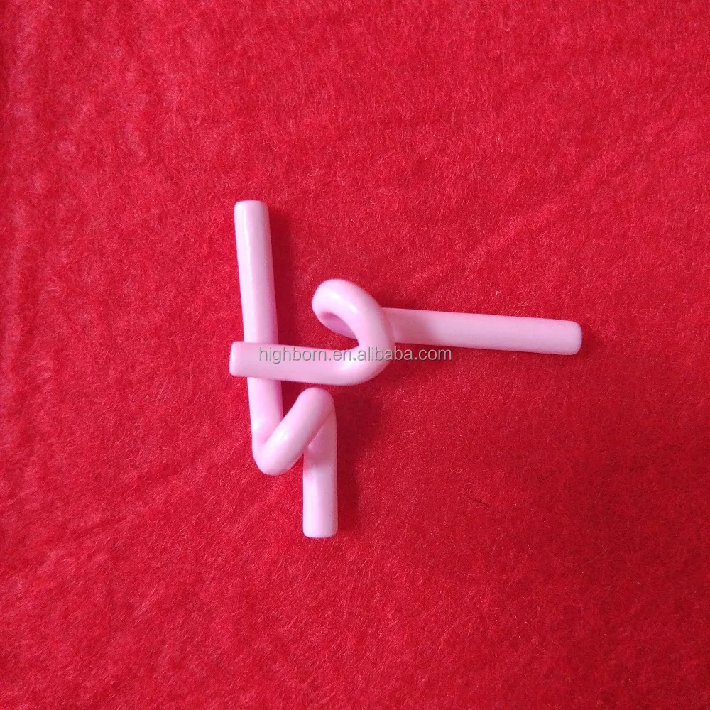 
textile ceramic pig tail thread guide 