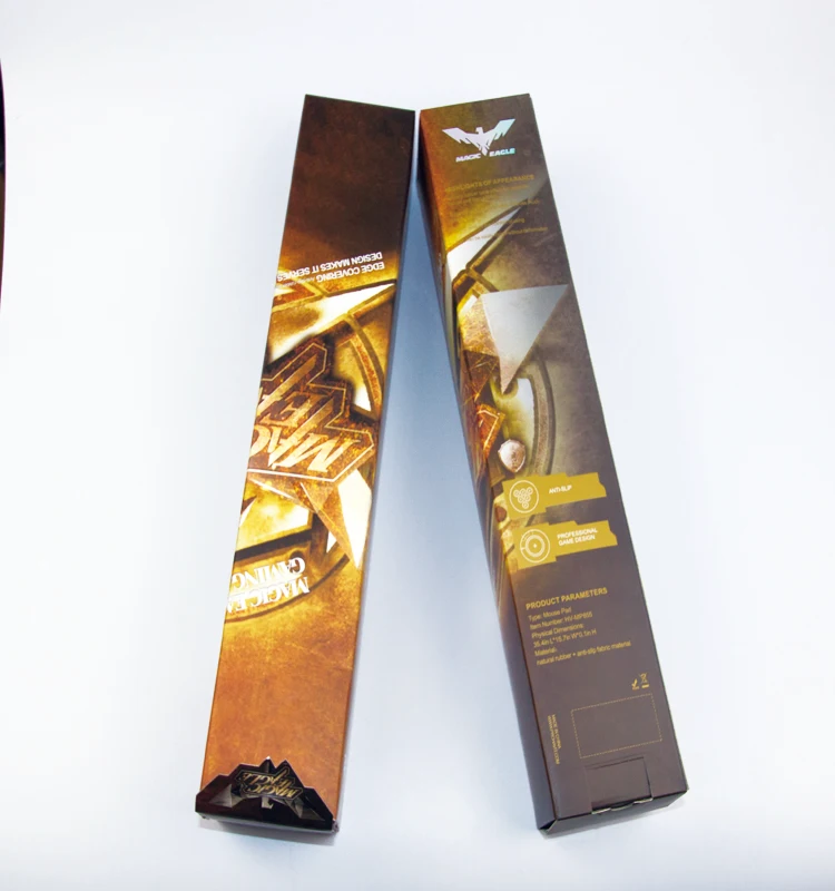 
2019 пользовательский высококачественный коврик для мыши, упаковочная коробка, оптовая продажа, бумажная коробка с 4c покрытием, Лидер продаж 