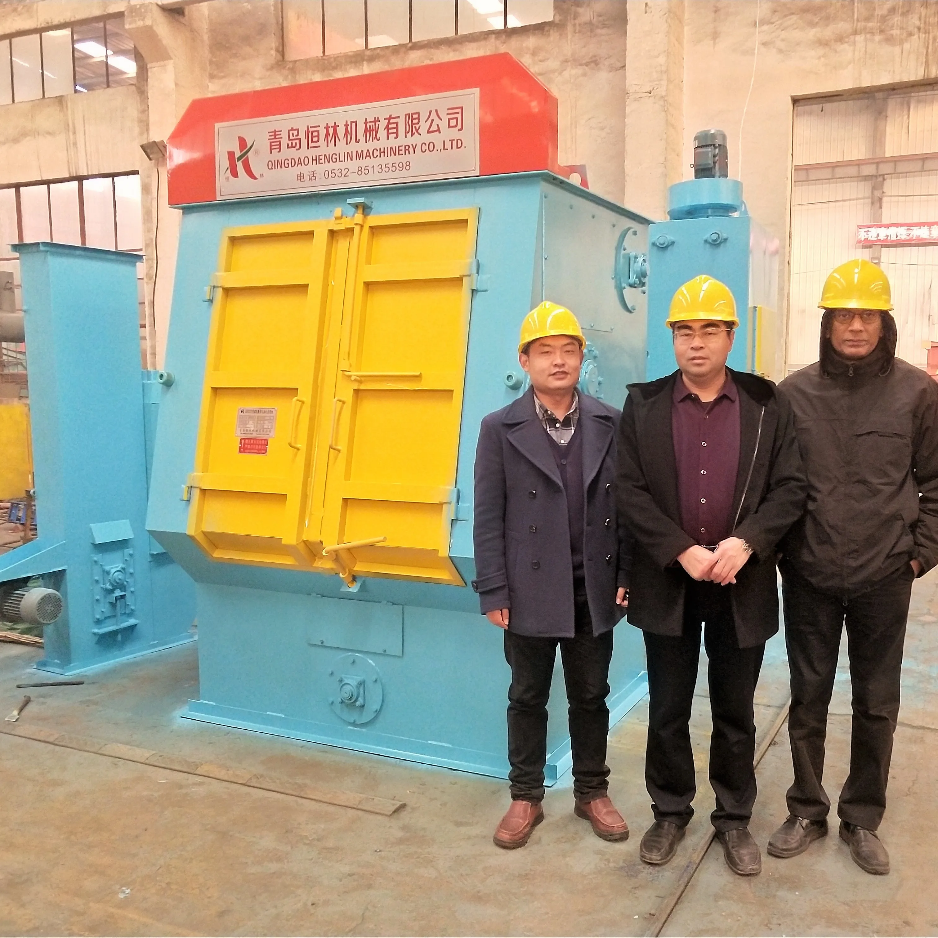 
China QR3210 Sand Blasting Machine, Tumble Shot Blasting Machine good as DISA 
