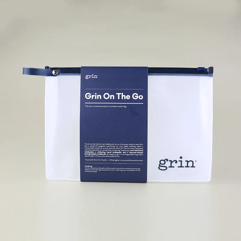 Bags with Handles Pencil Pouch Toiletry Bag Transparent Manufacture Wholesale Clear Plastic cosmetic packaging bags