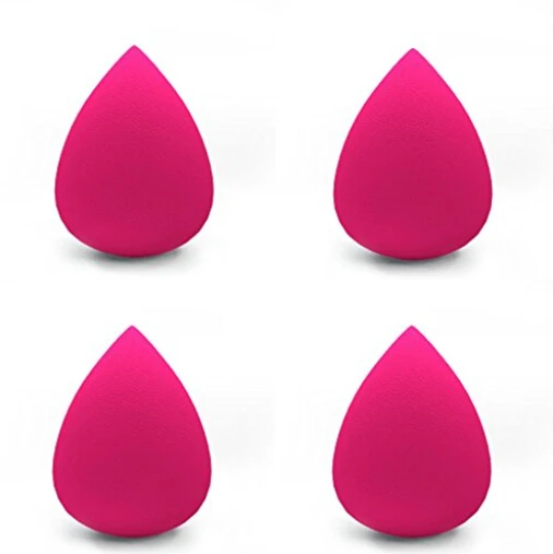 powder puff sponge high quality tear drop shape multi-color cosmetic sponge