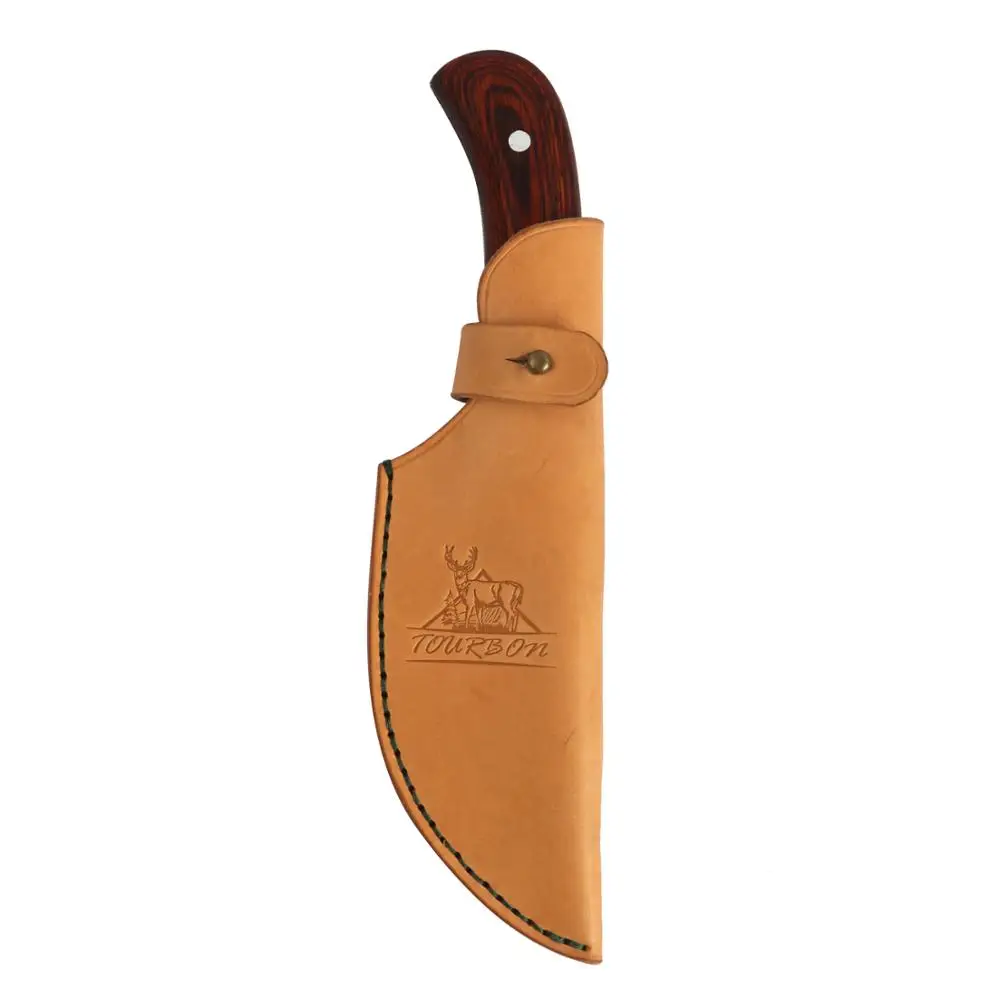 Tourbon Custom Outdoor Camping Knife Accessories Leather Sheath