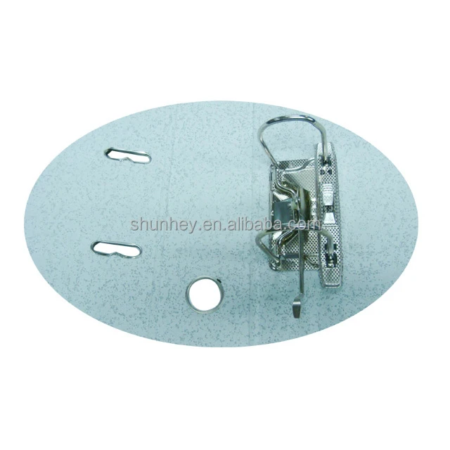 
FC size 2-Ring 2-Inch Premium FC Sized European Binder, Black/Red/Blue,Lever arch file 