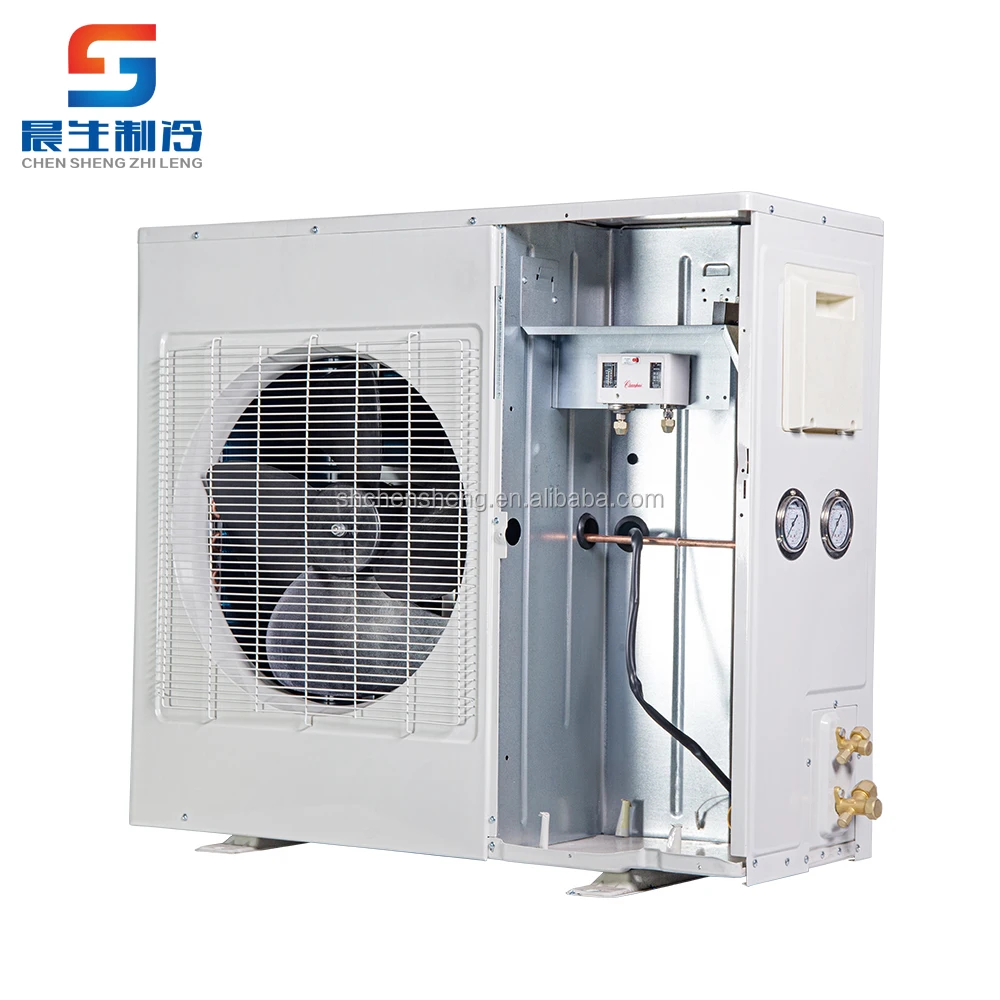 hot sale refrigeration condensing unit with mini air condenser