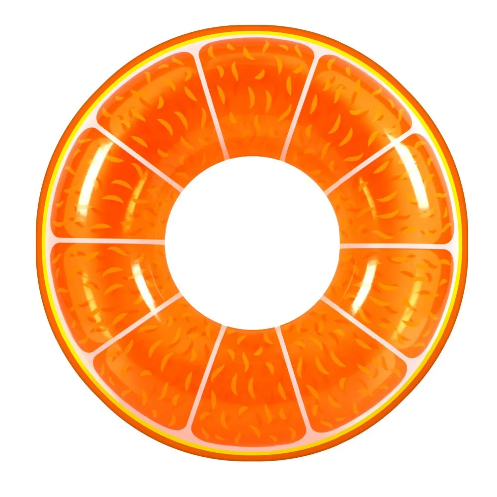 led inflatable swim ring for pool