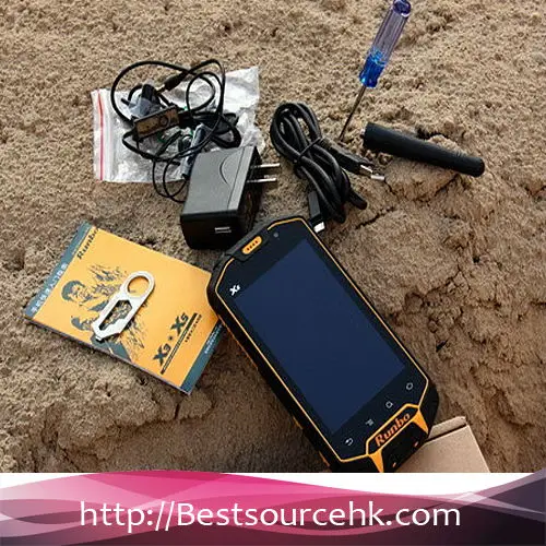 4 5-дюймовый прочный телефон Runbo X5