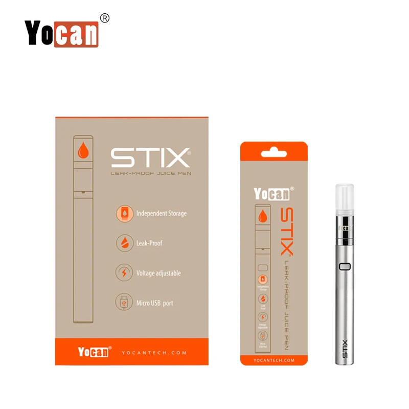 2019 Hot Yocan Stix 370mAh wax cartridges vape mod 0.6ml cartridges pod