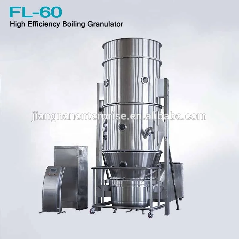 Fluid lab bed dryer and Granulator with Spray system for Pharmaceutical medicine powder Solid granule