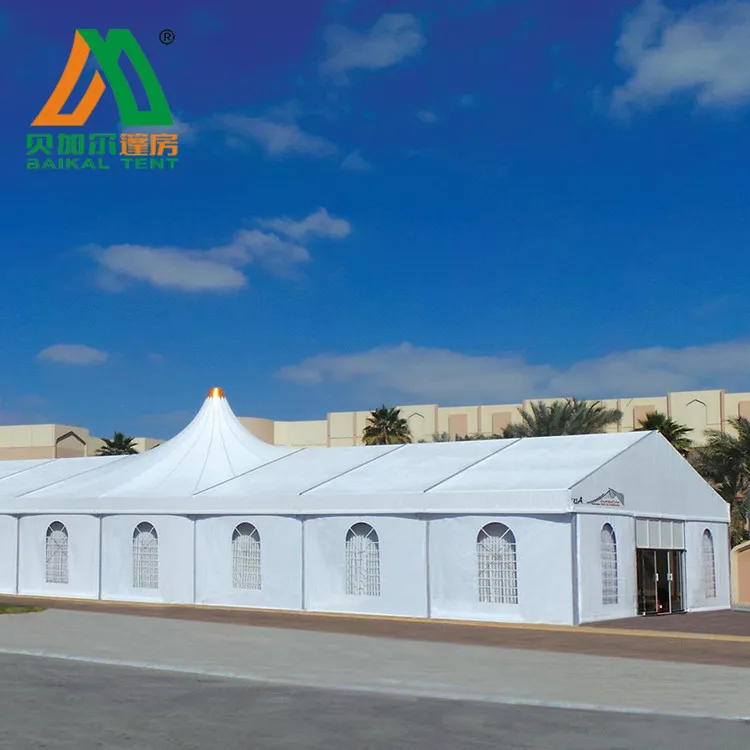 100 People Wedding Tent for Party Marquee with Nice Decoration Liner