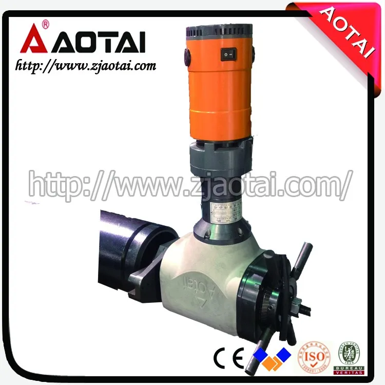 
Pneumatic ID 65-159mm tube pipe surface milling beveling cutting grooving machine TCM-150T 
