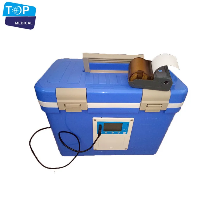 Горячая продажа высокая плотность PY 12L пластиковая вакцина Ice Cooler Box