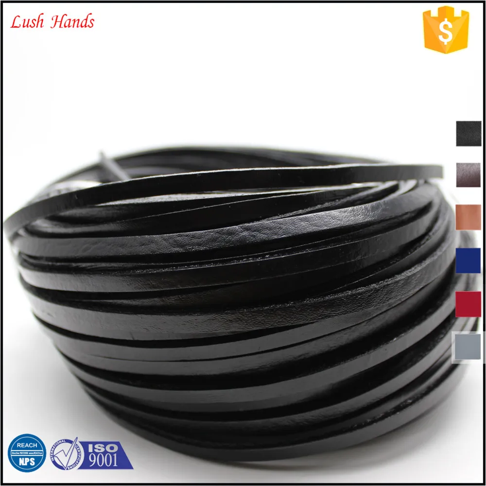 Finish Flat Leather Cord Wholesale