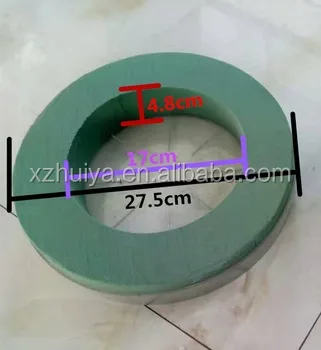 Hebei huiya spring floral hydrangea door wreath , floral foam spring wreath