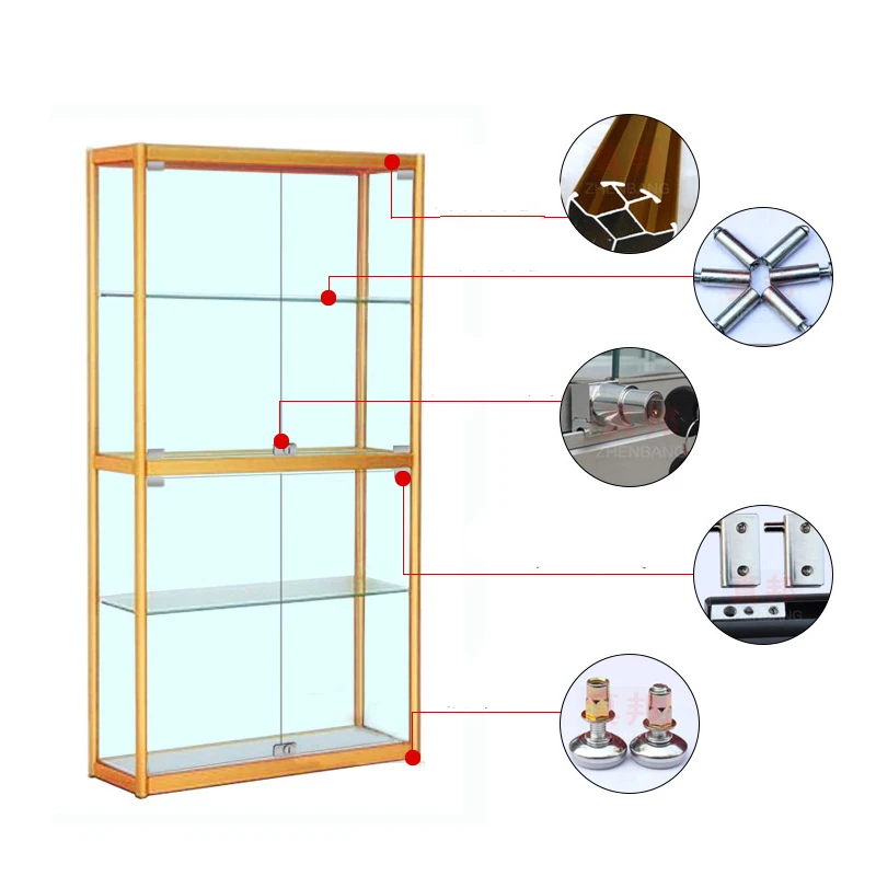 Modern luxury wood glass jewellery display showcase /lockable jewelry counter designs/ perfume display stands