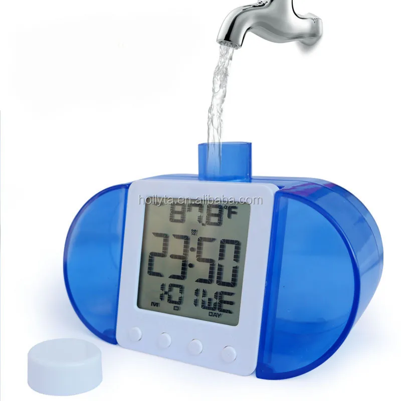 В продаже. Настольный водяной будильник