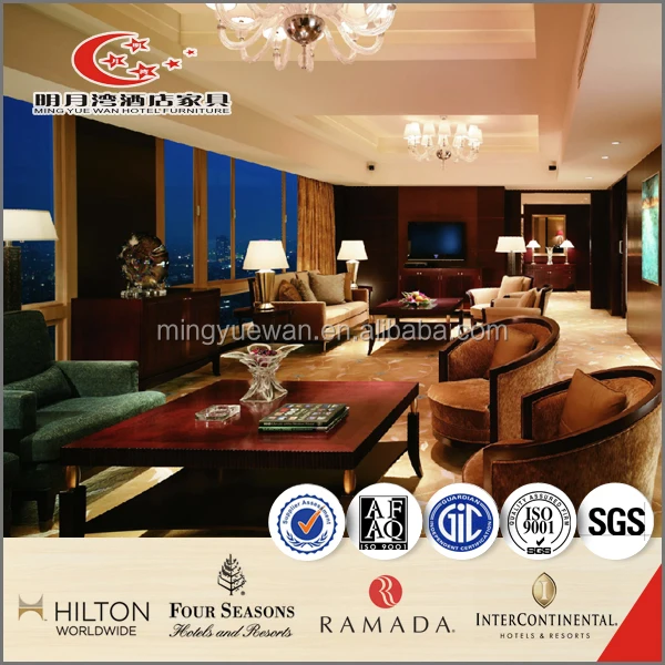 Renaissance style president suite furniture palace hotel royal luxurious bed room furniture sets beech timber wood furniture