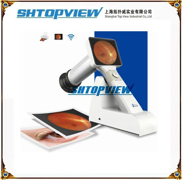 Новый Цифровой Сетчатки ГФУ ручные Портативные Глаз Экзамен Фундус-Камера