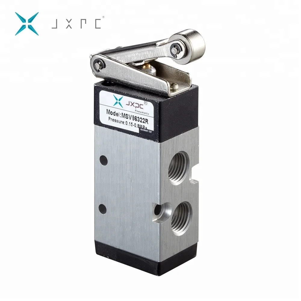 JXPC China Wholesale Quick Push Button Water Pneumatic Air Mechanical Valve