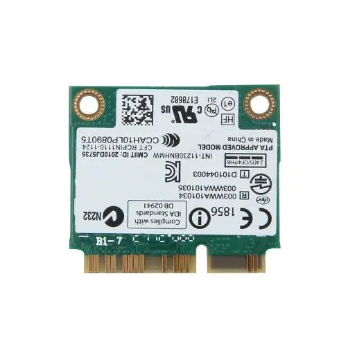 300Mbps Wireless-N Wifi Bluetooth Intel 1030 11230BNHMW PCI-E Wireless 802.11b/g/n WiFi BT 3.0 Mini Wlan card For Acer/Asus/Dell