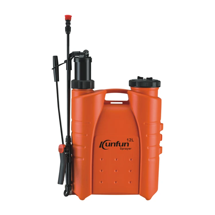 Agricultural 12 liter Backpack Hand Operated Compression knapsack manual sprayer