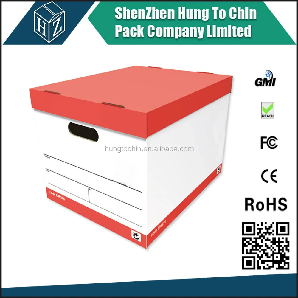 
White folder portable grocery storage boxes cardboard 