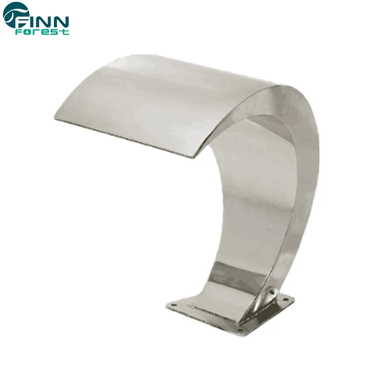 Fashionable Stainless Steel Decoration Home Waterfall For Swimming Pool